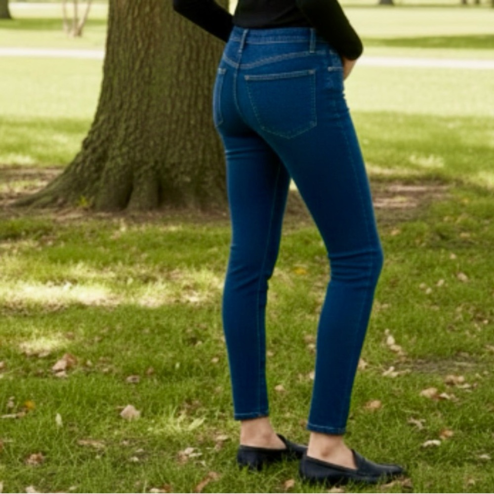 Gap 1969 Mid Rise True Skinny Jeans Size 28 - Picture 5 of 10